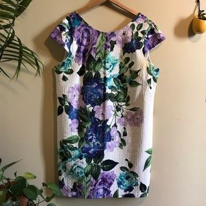 Eliza J Floral print dress